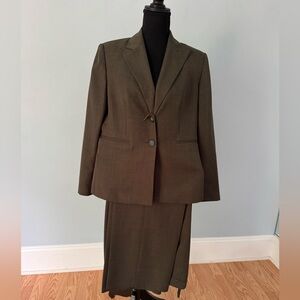 Olive Green Evan Picone Suit